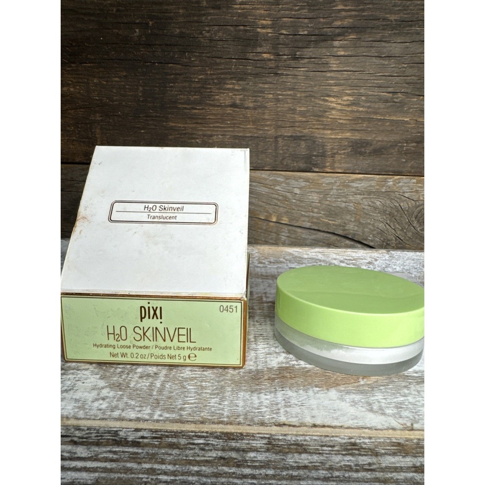 Pixi H2O Skinveil Translucent Powder 0.2oz Imperfect Box | MSRP‎ = $24